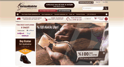 Desktop Screenshot of deriayakkabilar.com